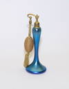 1318: De Vilbiss Art Glass Perfume Bottle, Atomizer