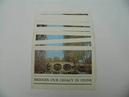 (6) Bridges, Our Legacy in Stone Books, 1965: Exhibition by the Washington County Museum of Fine Arts. Introduction by Mary Vernon Mish