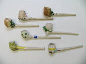 4678: (6) L Fiolet France Tobacco Pipes