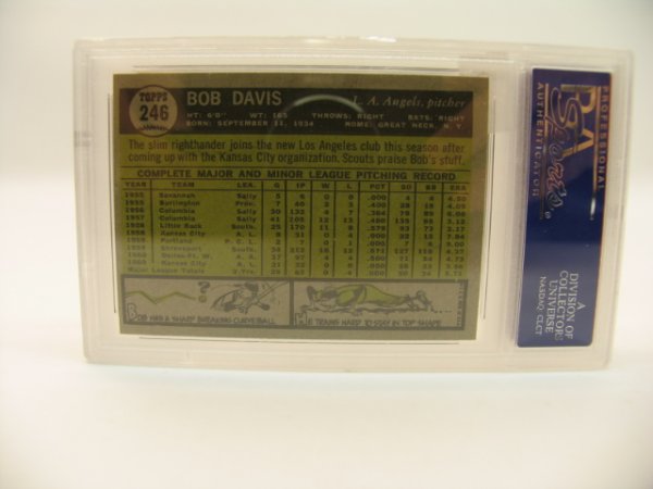 1961 Topps Graded Baseball Cards PSA 7 - 3