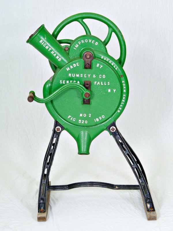 122 Burrall Cast Iron Corn Sheller by Rumsey & Co NY Jun 22, 2007
