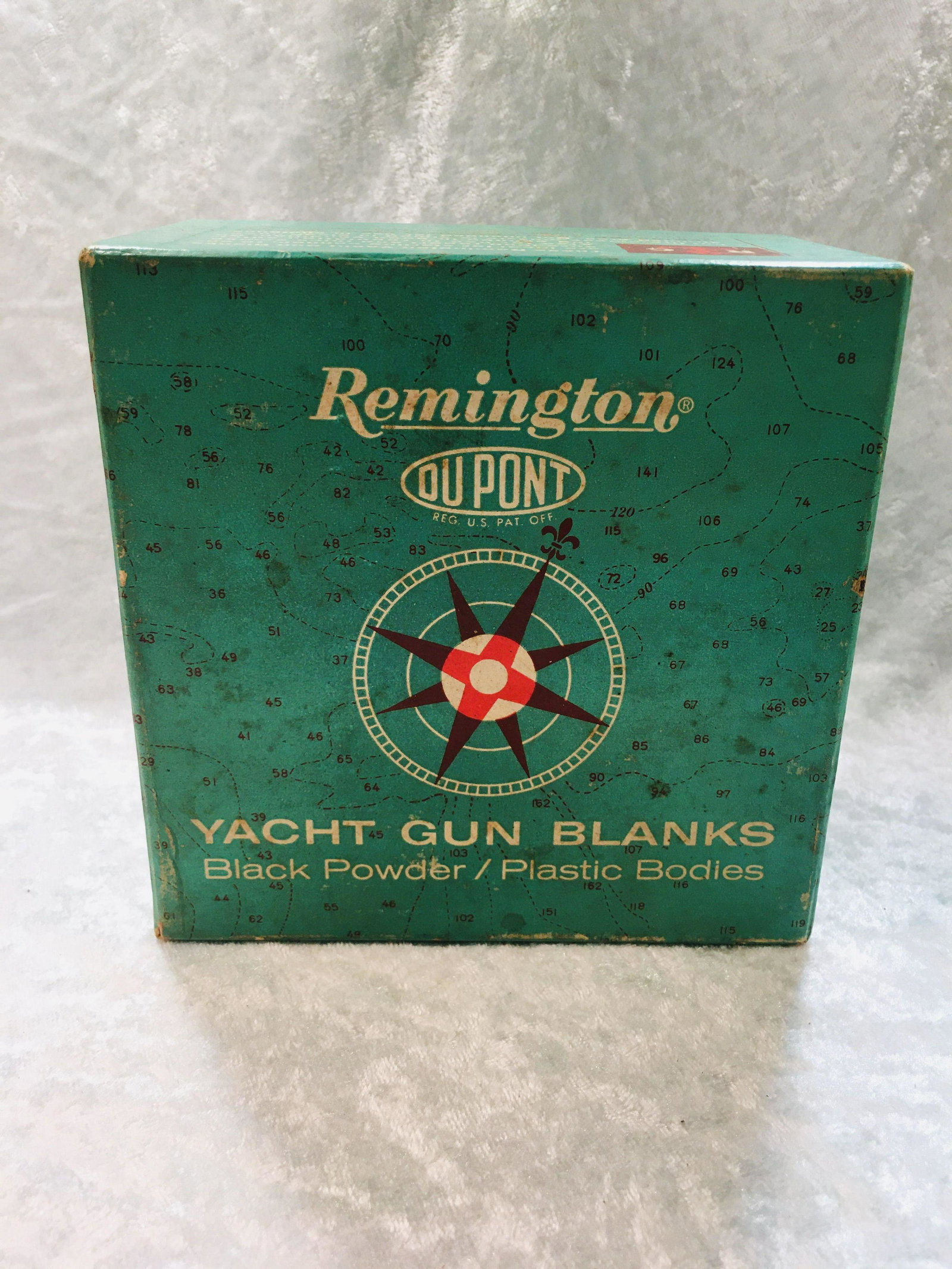 Vintage Remington Dupont 10 Ga. Yacht Gun Blanks Two: Vintage Remington Dupont 10 Ga. Yacht Gun Blanks Two Piece Full Box. One Shell Short. Black Powder/Plastic Bodies.