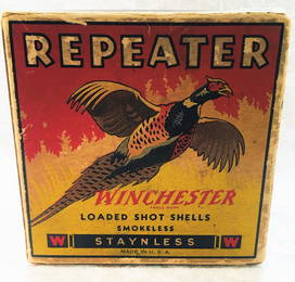 Very Rare Vintage Winchester Repeater Pheasant 10 Ga.