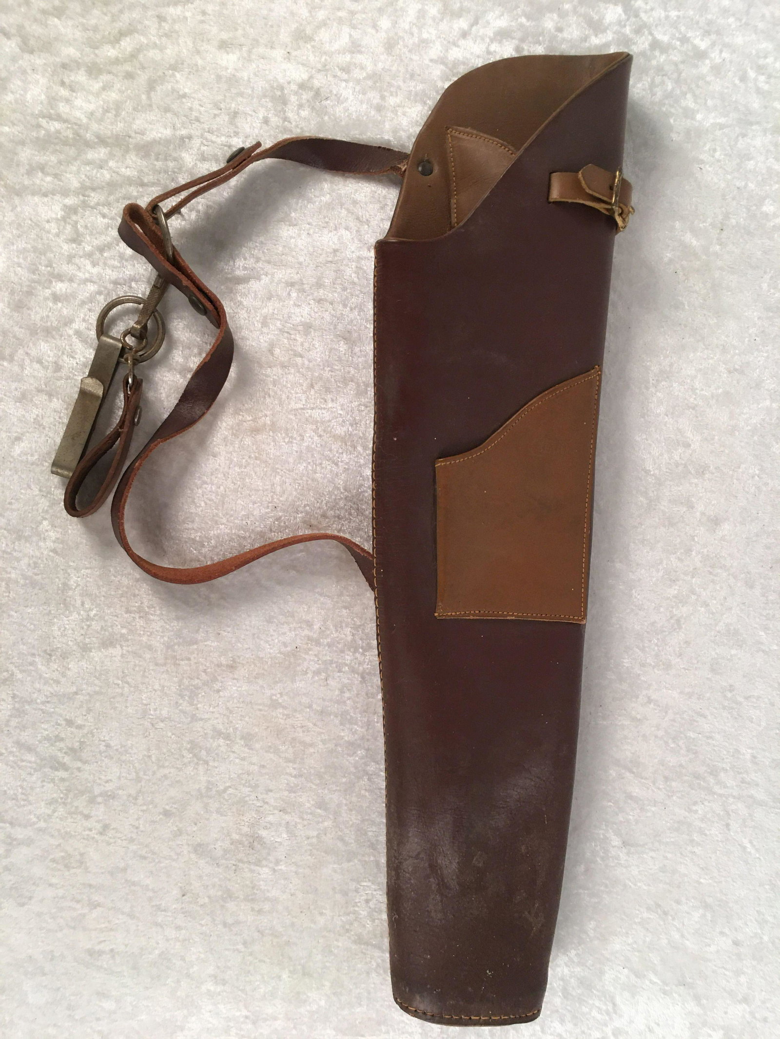Vintage Bear Archery Leather Hip Quiver.: Vintage Bear Archery Leather Hip Quiver.