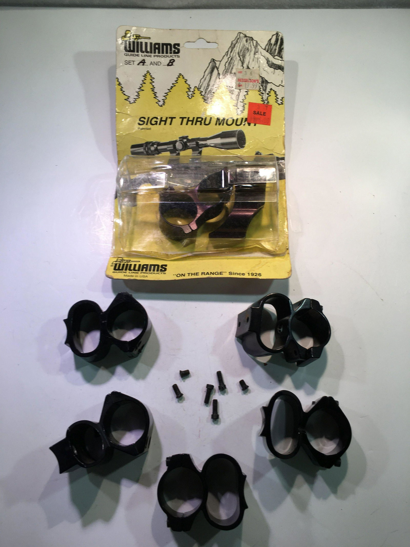 Lot of See Through Scope Mounts: Lot of See Through Scope Mounts