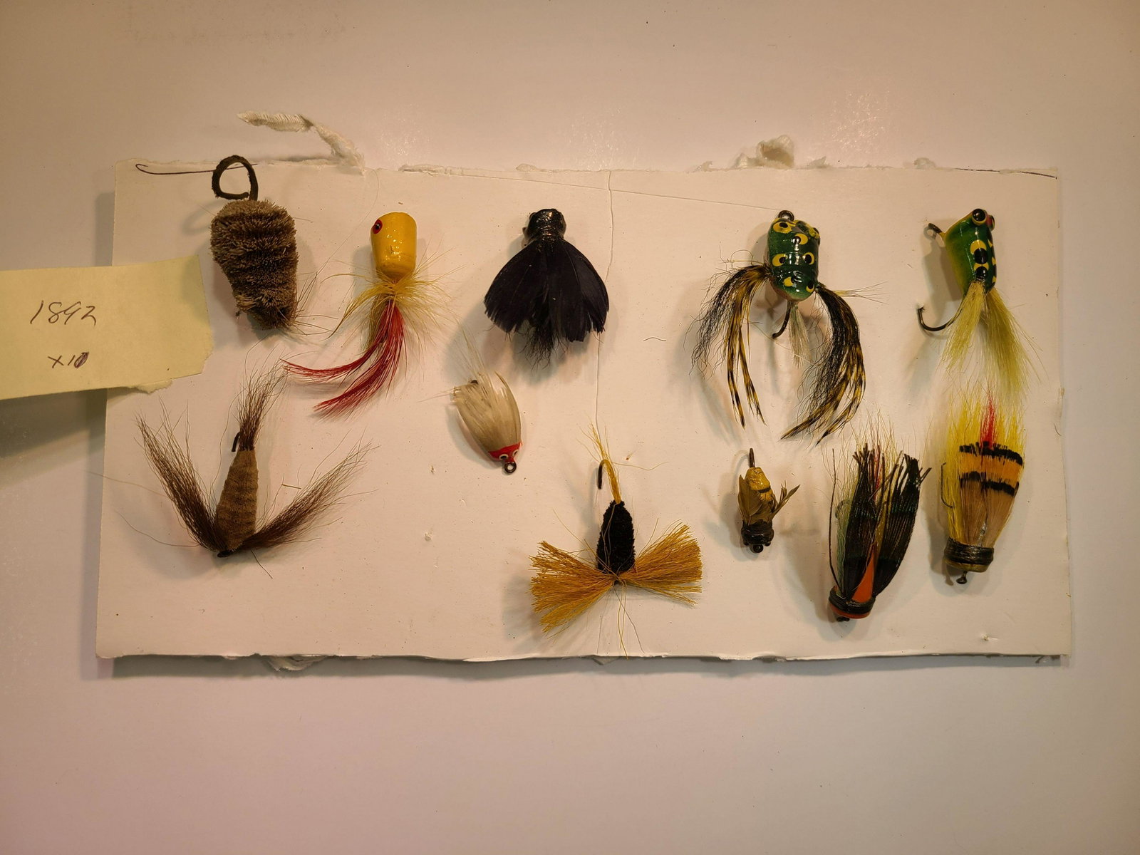 (11) Vintage Fly Fishing Lures: (11) Vintage Fly Fishing Lures