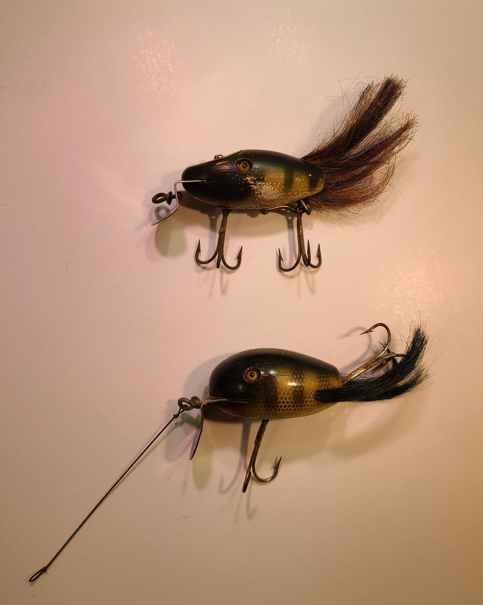 (2) Creek Chub Bait Co. Dingbat & Dinger Fishing Lures: (2) Creek Chub Bait Co. Dingbat & Dinger Fishing Lures