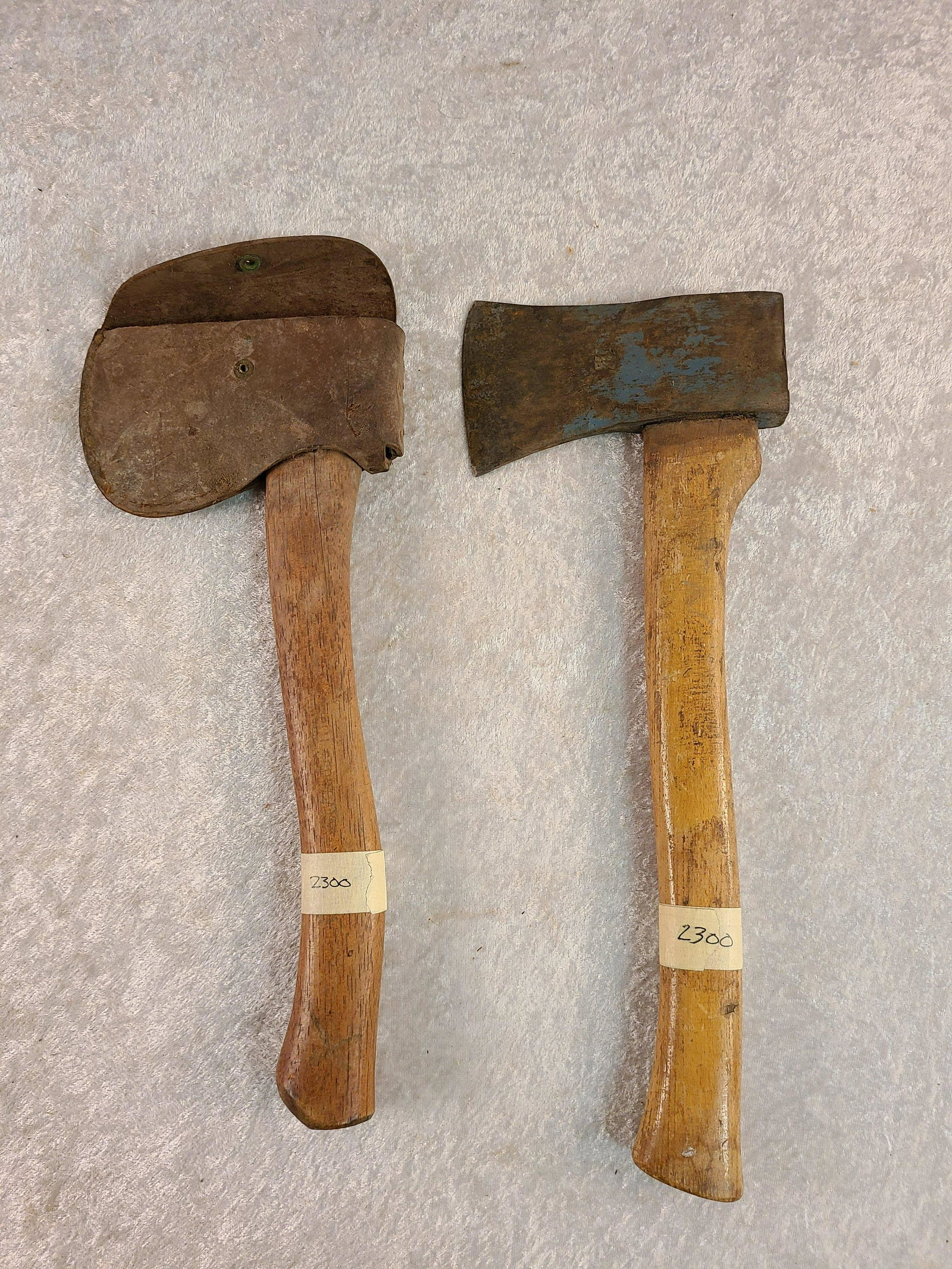 Plumb Scout Ax with Sheath(Marked on Handle) & German: Plumb Scout Ax with Sheath(Marked on Handle) & German Single Bit Hatchet