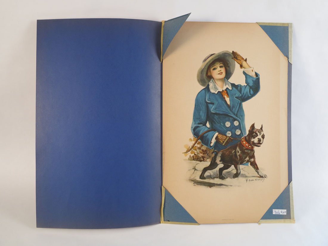 F. Earl Christy "Beware of the Girl" Print: F. Earl Christy Beware of the Girl Print. Small tear on right side. 14x22"