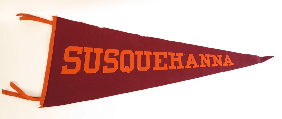 Susquehanna University Felt Pennant, 34": Susquehanna University Felt Pennant. 34"