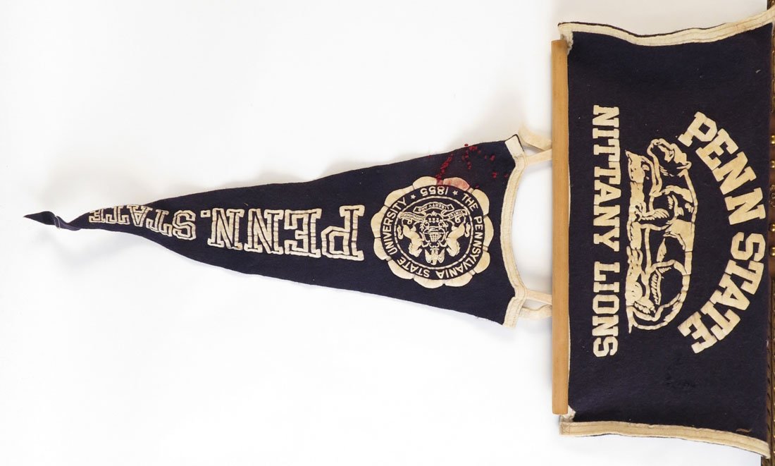 Penn State Felt 2 Piece Hanging Pennant: Penn State Felt 2 Piece Hanging Pennant.