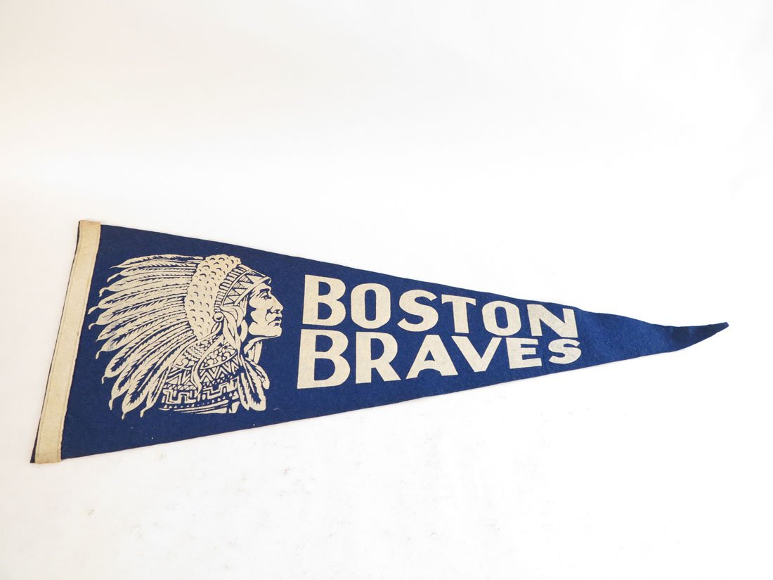 Boston Braves Baseball Pennant, 28": Boston Braves Pennant. 28"