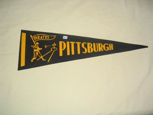 Pittsburgh Pirates 1951 Bazooka Pennant