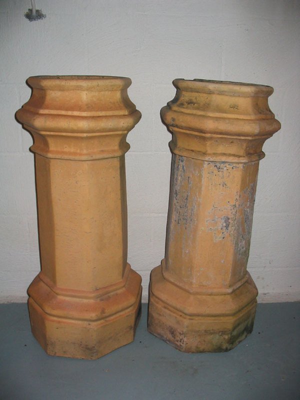 Pair of Chimney Pots