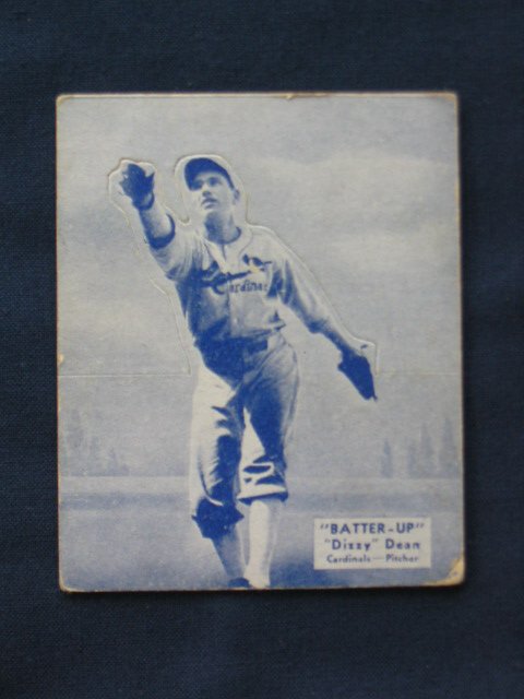 Dizzy Dean 1934 Batter- Up Card