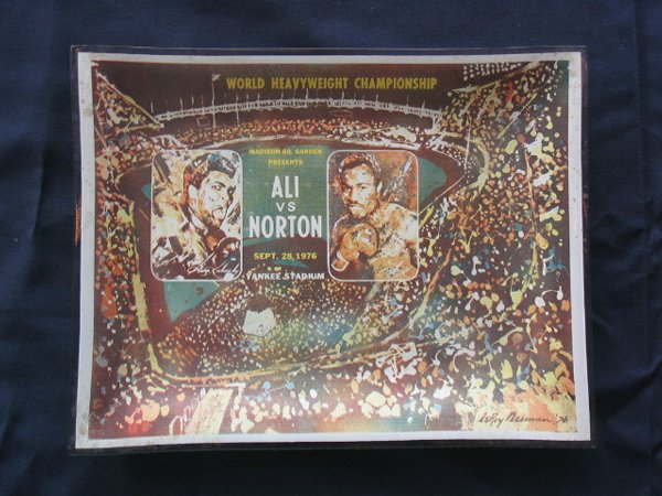Ali vs. Norton 1976 Boxing Championship Tray