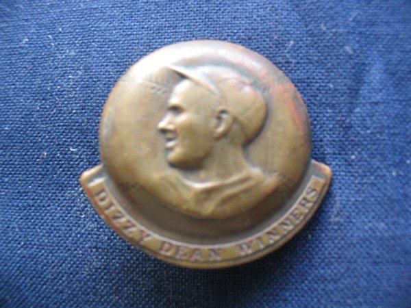 Dizzy Dean Winners 1930's Baseball Pin