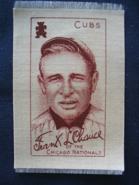 Frank Chance 1911 S74 Tobacco Silk
