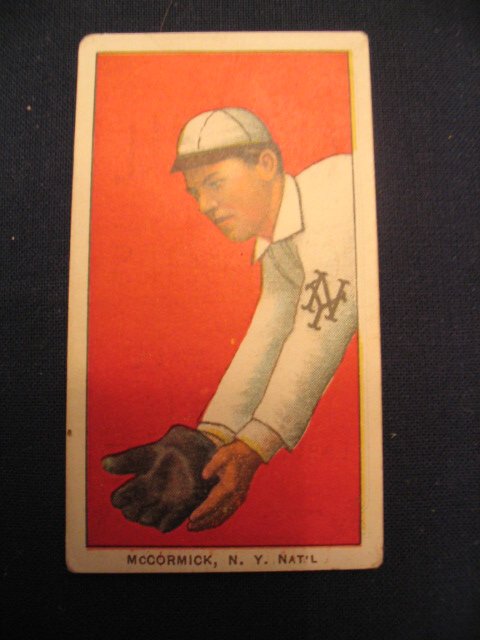 Moose McCormick, 1909 T206 Old Mill Tobacco Card