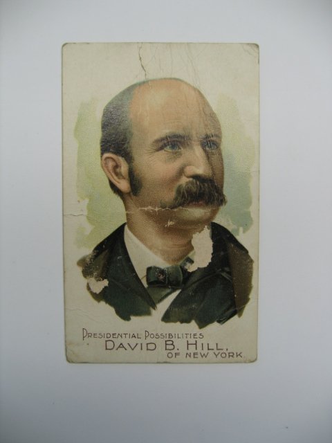 N124 Presidential Possibilities Tobacco Card c.18: David B. Hill of New York
