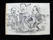 3341: C.K. Berryman Original Cartoon - Roosevelt-Elepha