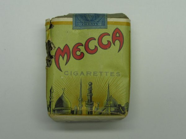 Mecca Cigarettes Unopened Pack C. 1910