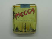 4086: Mecca Cigarettes Unopened Pack c. 1910