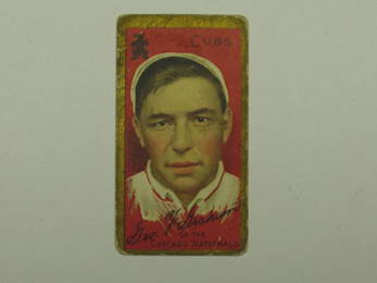 4216: Peaches Graham 1911 T205 Tobacco Card