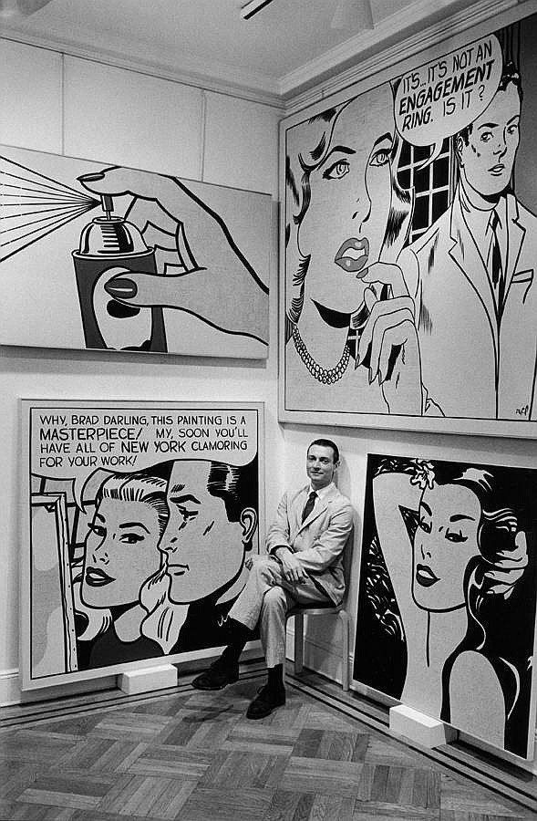 ROY LICHTENSTEIN ATTHE LEO CASTELLI GALLERY IN NEW YORK (1 of 1)