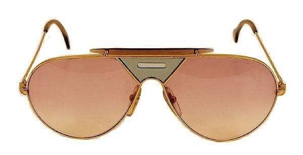 MICHAEL JACKSON OWNED AND WORN AVIATOR SUNGLASSES. (1 of 1)