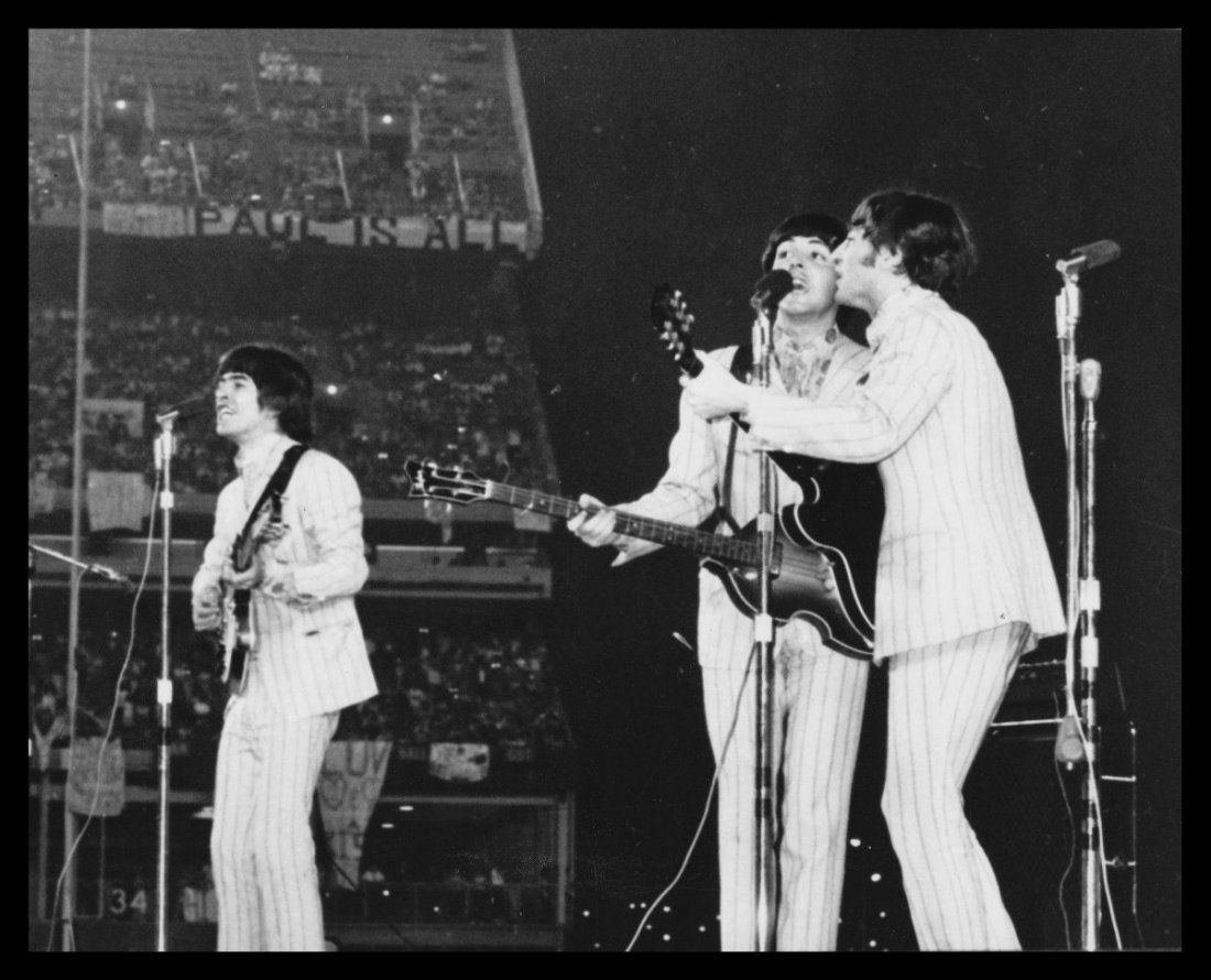 THE BEATLES AT SHEA STADIUM 1966. (1 of 1)
