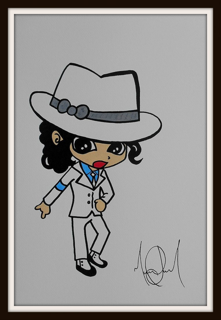 MICHAEL JACKSON: CARTOON SMOOTH CRIMINAL. (1 of 1)