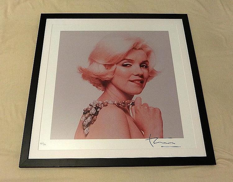 BERT STERN: MARILYN MONROE TEASING.19X19 INCHES. (1 of 1)