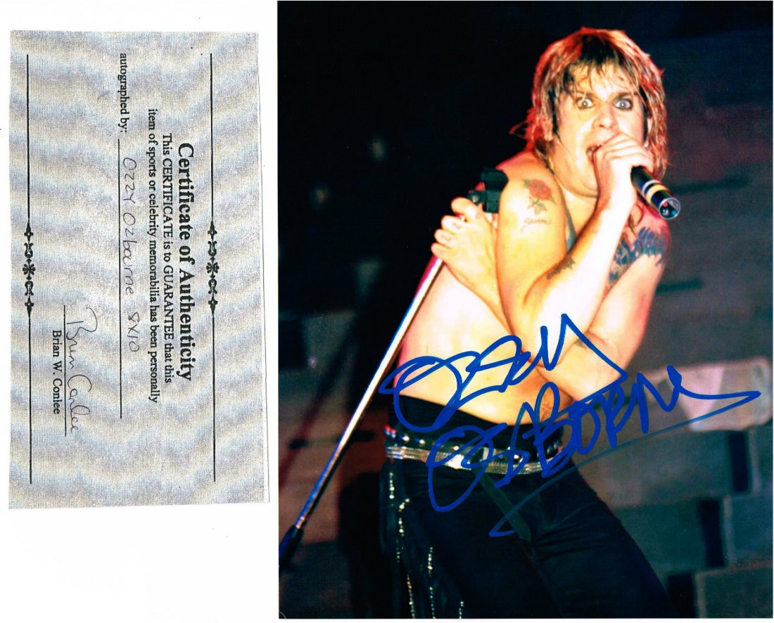 OZZY OSBOURNE. (1 of 1)