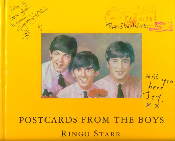 RINGO STARR: POSTCARDS FROM THE BOYS. (1 of 3)