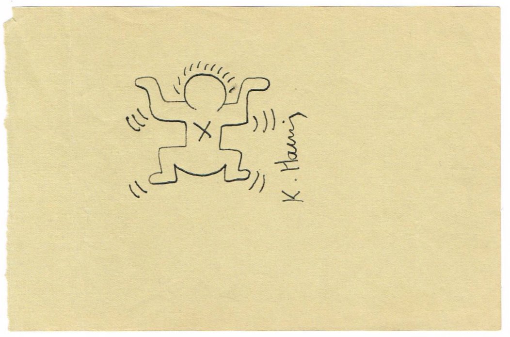 KEITH HARING: BREAK DANCE MAN. (1 of 1)