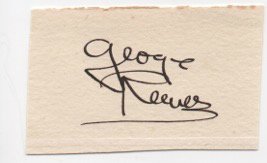 GEORGE REEVES. (1 of 1)
