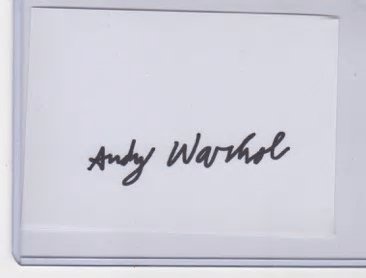 ANDY WARHOL. (1 of 1)