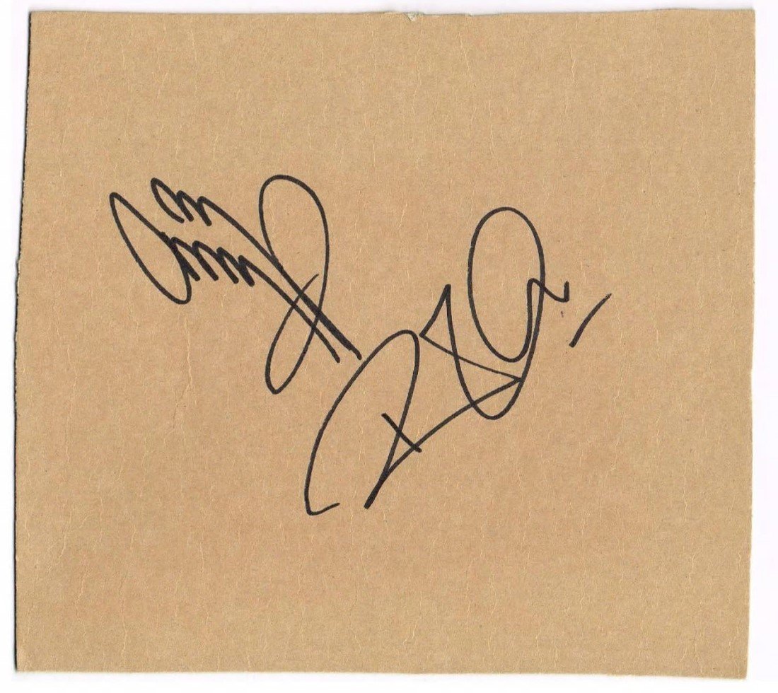 Jimmy Page & Robert plant signed. (1 of 2)