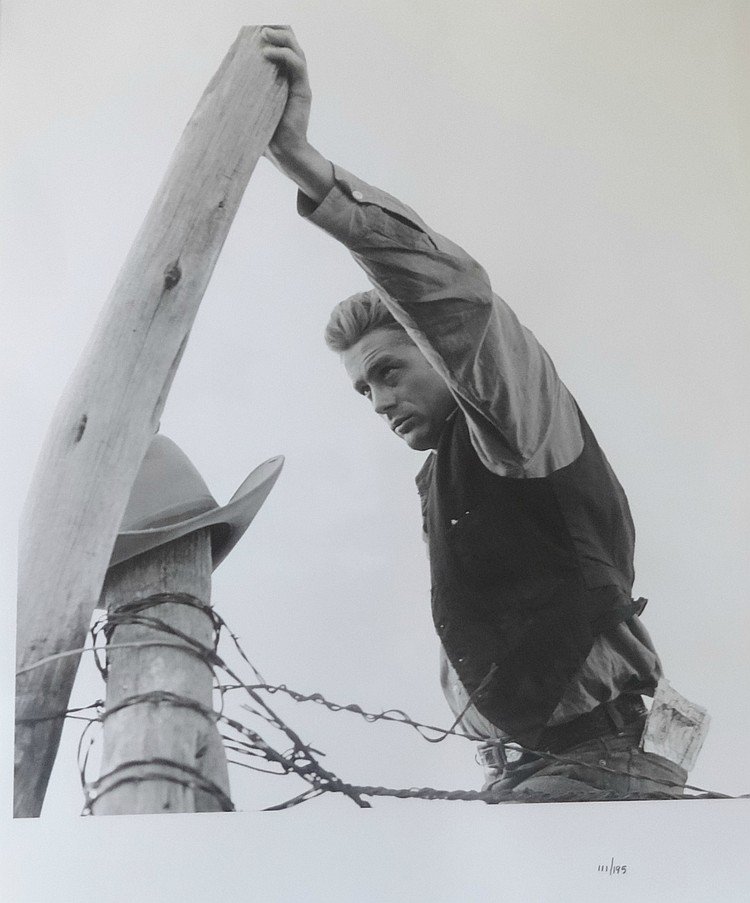 JAMES DEAN FRANK WORTH PHOTOGRAPH. (1 of 1)