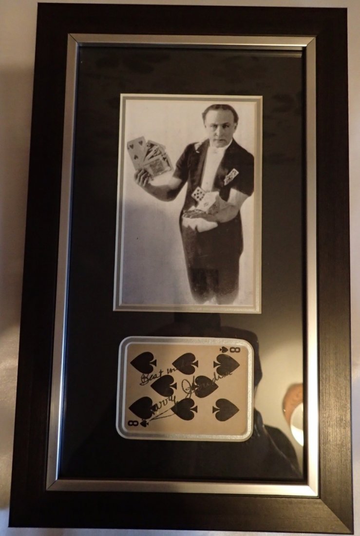harry houdini card tricks