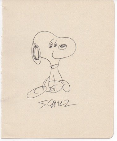 CHARLES SCHULZ: SNOOPY. (1 of 1)