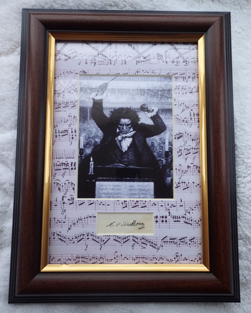 Beethoven signed. (1 of 1)