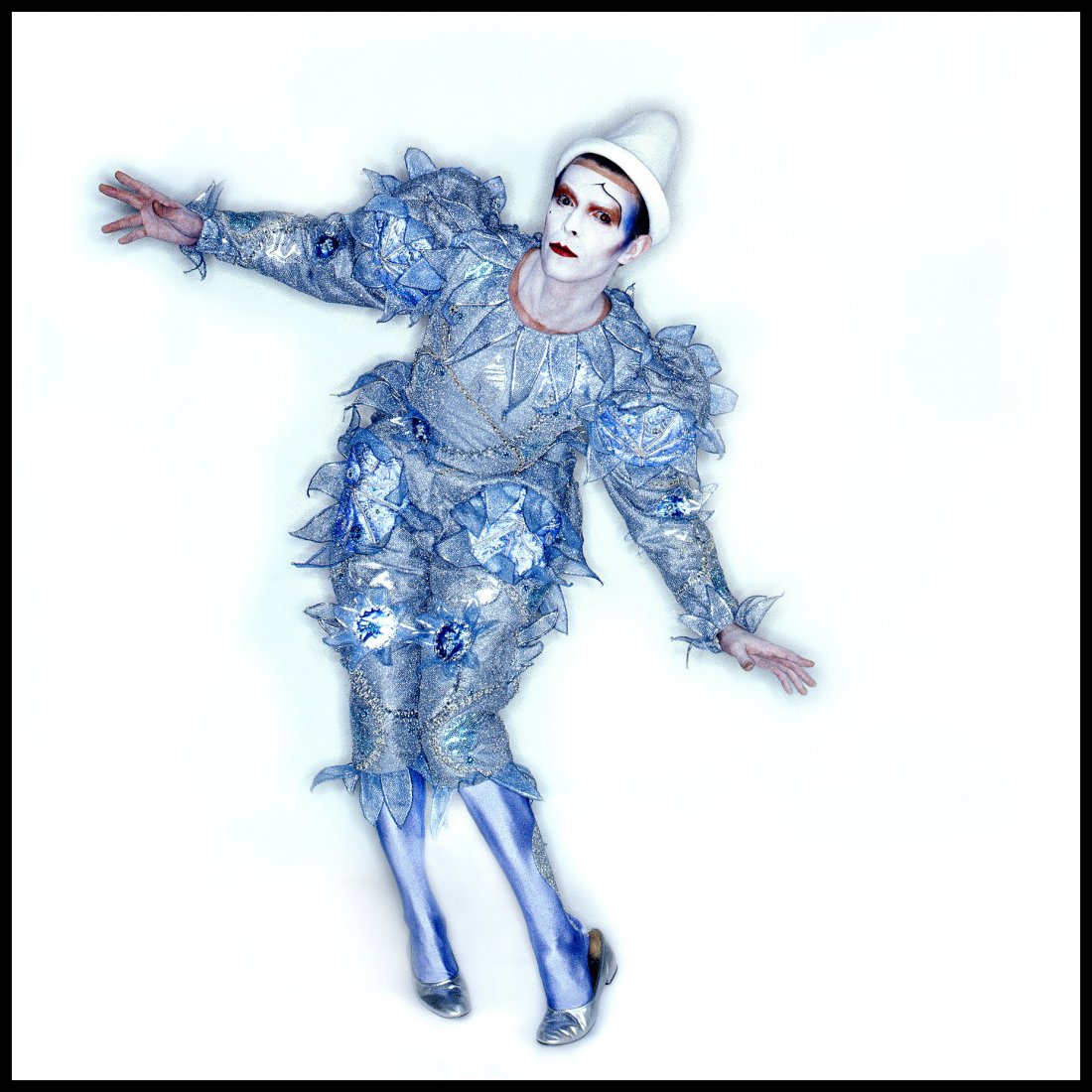 BRIAN DUFFY: DAVID BOWIE SCAREY MONSTERS 1980.: High quality modern professional print. 15x15 inches. No stamp on verso.