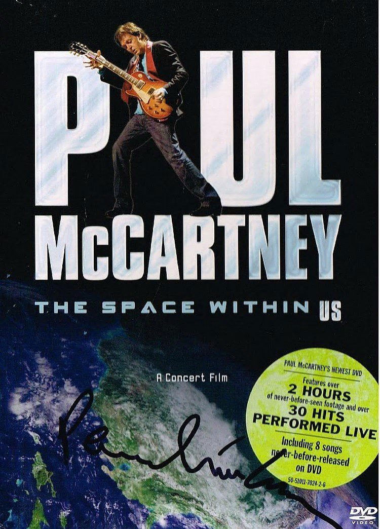 PAUL MCCARTNEY SIGNED DVD SLIPCASE. (1 of 1)