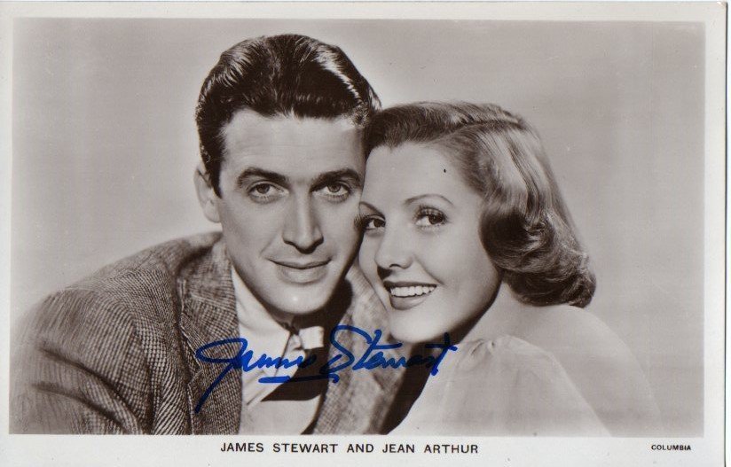 JAMES STEWART SIGNED. (1 of 1)