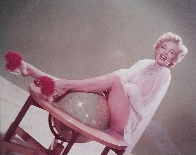 MARILYN MONROE SILVER GELATIN. (1 of 1)