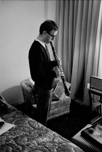 BILL RAY SIGNED: WOODY ALLEN IN LAS VEGAS IN 1966.: Taken on assignment for Life Magazine in Las Vegas by photographer Bill Ray.Silver gelatin later print 14x11 inches. Signed by Bill Ray. Obtained directly from Bill Ray and Supplied with Bill Ray's co