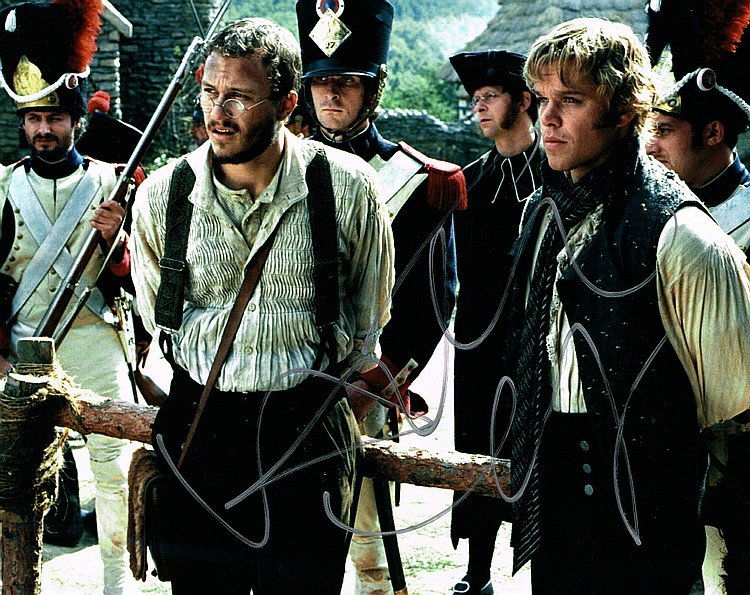 HEATH LEDGER SIGNED PHOTOGRAPH. (1 of 2)