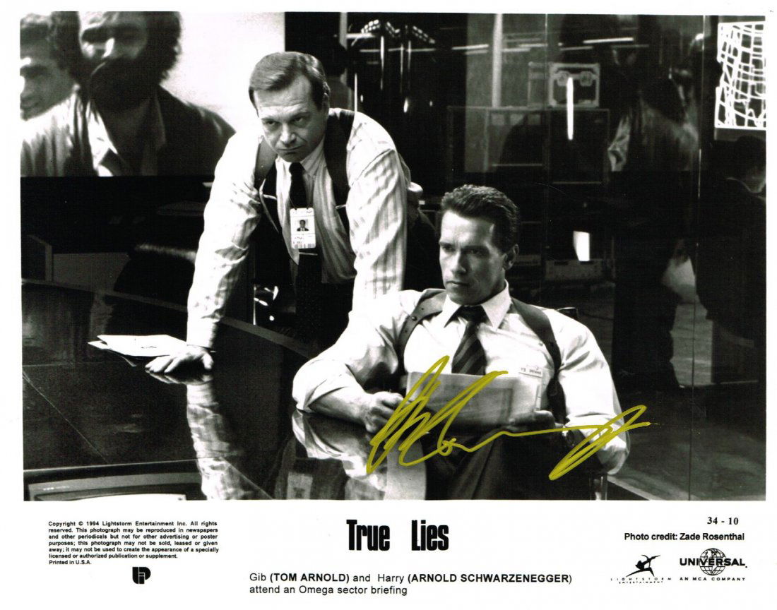 Arnold Schwarzenegger signed (1 of 1)